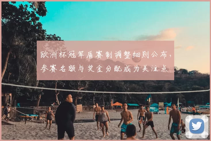 欧洲杯冠军盾赛制调整细则公布，参赛名额与奖金分配成为关注点